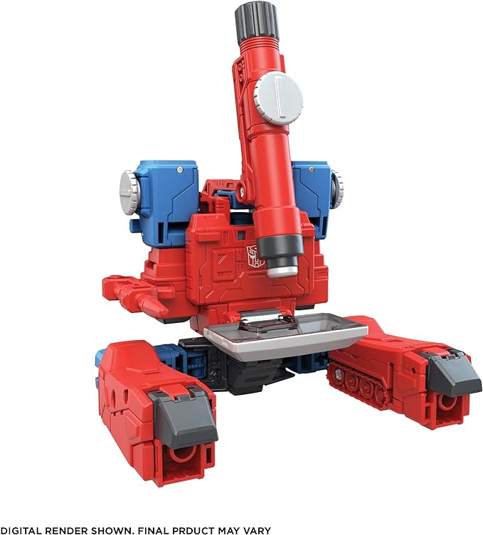 Transformers Toys Studio Series 86-11 Deluxe Class The The Movie Perceptor Action Figure - Ages 8 and Up, 4.5-inch - Figurio