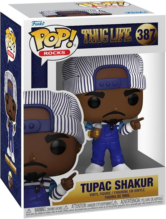 Funko Pop! Rocks: Tupac Shakur - Thug Life - Figurio