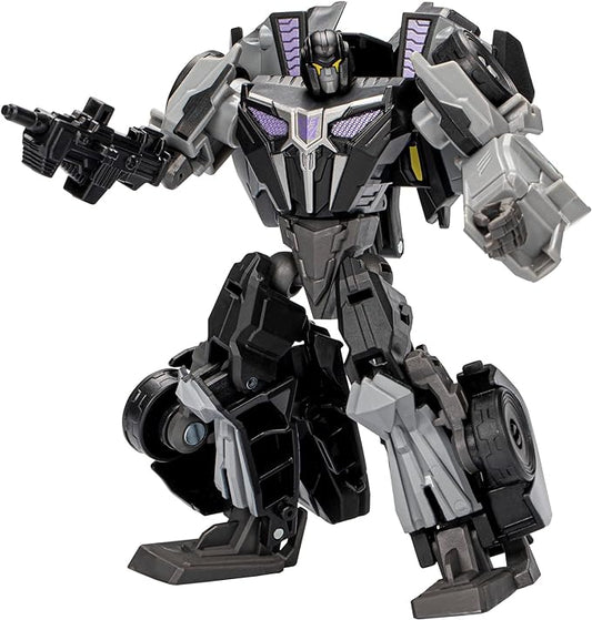 Transformers Toys Studio Series Deluxe Class 02 Gamer Edition Barricade Toy, 4.5-inch, Action Figure for Boys and Girls Ages 8 and Up - Figurio