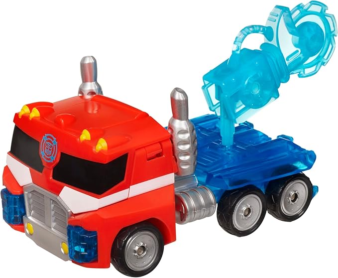 Transformers Rescue Bots Energize Optimus Prime Action Figure, 7-Inch Scale, Ages 3-7 (Amazon Exclusive) - Figurio