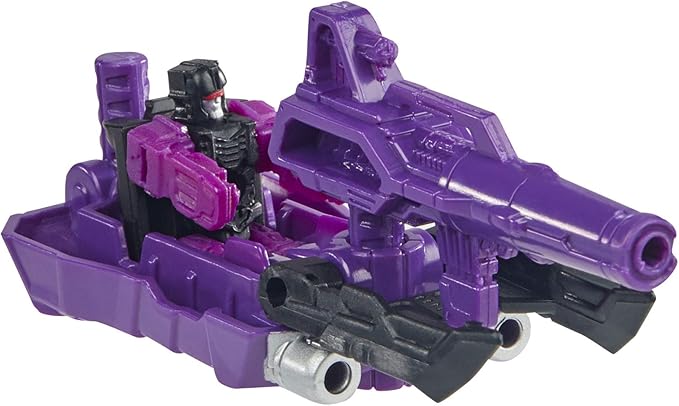 Transformers 2021 Modern Figure in Retro Packaging Decepticon Headmaster Mindwipe with Vorath - Figurio