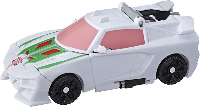 Transformers Bumblebee Cyberverse Adventures Action Attackers: 1-Step Wheeljack Action Figure, Gravity Cannon Action Attack Move, 4.25-inch - Figurio