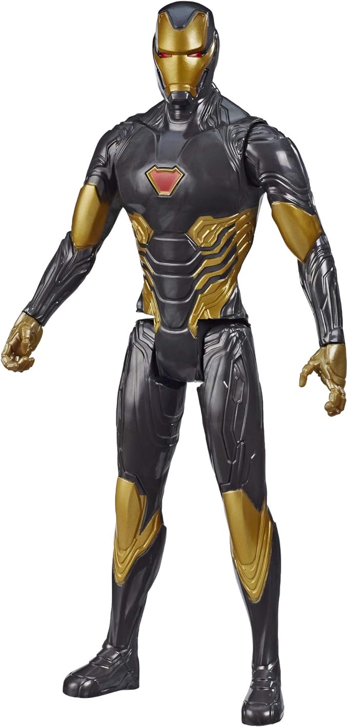 Avengers Marvel Titan Hero Series Blast Gear Iron Man Action Figure, 12-Inch Toy, Inspired by The Marvel Universe, for Kids Ages 4 and Up - Figurio