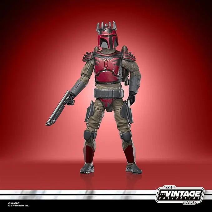 STAR WARS The Vintage Collection Mandalorian Super Commando Captain Toy, 3.75-Inch-Scale The Clone Wars Figure Kids Ages 4 and Up, Multicolored,F5629 - Figurio