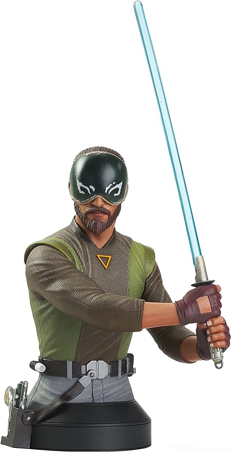 Diamond Select Toys Star Wars Rebels: Kanan Jarrus 1:6 Scale Bust, Multicolor - Figurio