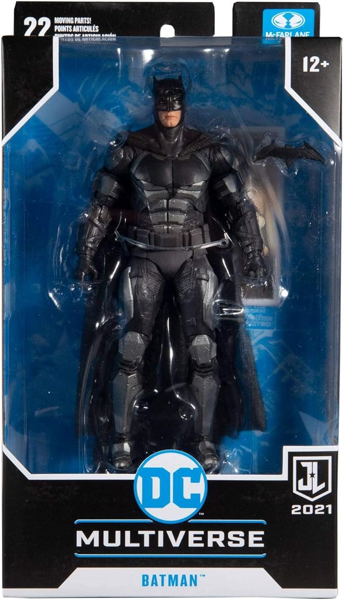 McFarlane Toys DC Justice League Movie Batman 7" Action Figure - Figurio