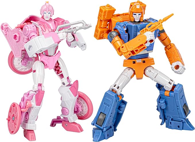 Transformers Toys Legacy Evolution War Dawn 2-Pack Deluxe Cybertronian Erial and Dion Toys, Action Figures for Boys and Girls Ages 8 and Up (SDCC 2023 Exclusive) - Figurio