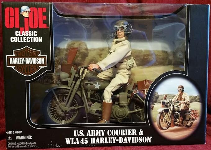 GI Joe US Army 45 Harley Davidson - Figurio