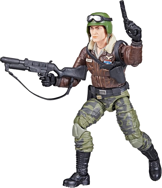 G.I. Joe Classified Series General Clayton Hawk Abernathy, Collectible Action Figure, 103, 6 inch Action Figures for Boys & Girls, with 7 Accessory Pieces - Figurio