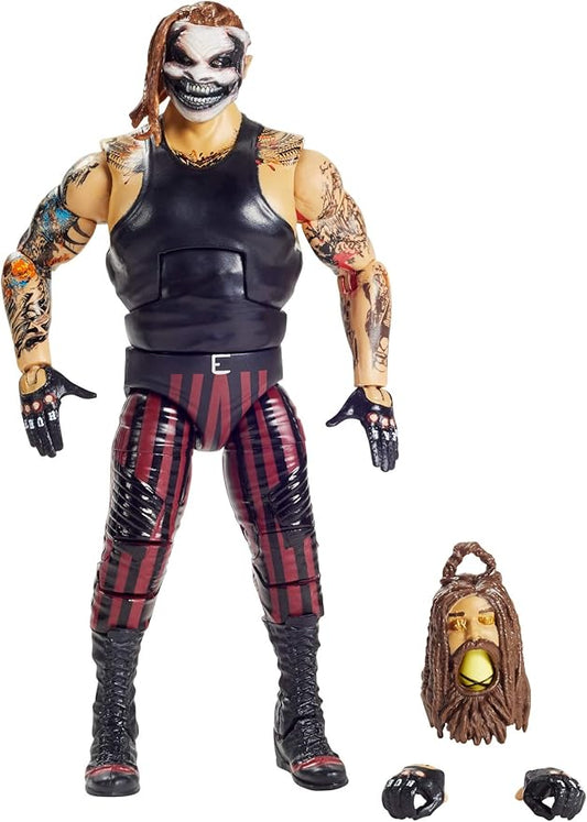 WWE MATTEL The Fiend Bray Wyatt Elite Series #78 Deluxe Action Figure with Realistic Facial Detailing, Iconic Ring Gear & Accessories, Multi (GKY13) - Figurio