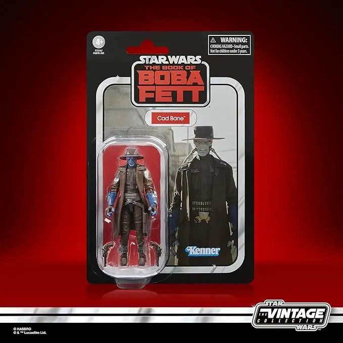 STAR WARS The Vintage Collection Cad Bane, The Book of Boba Fett 3.75-Inch Collectible Action Figure, Ages 4 and Up - Figurio