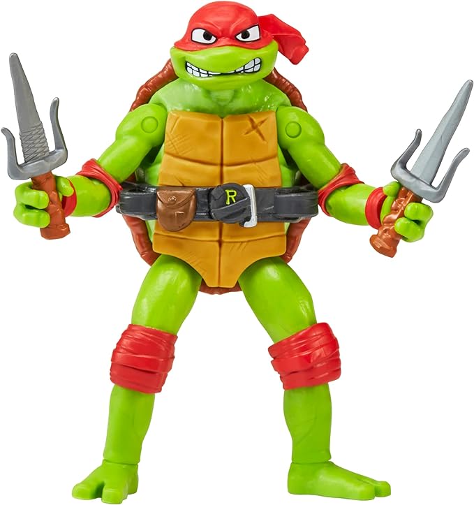 Teenage Mutant Ninja Turtles: Mutant Mayhem 4.6” Raphael Basic Action Figure by Playmates Toys - Figurio