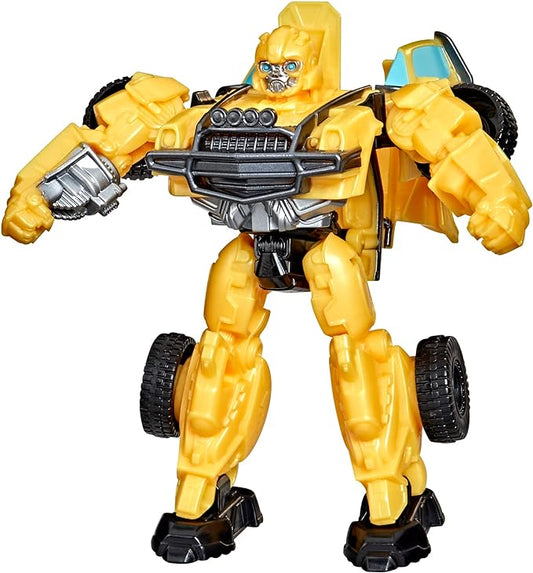 Transformers Toys Rise of The Beasts Movie Beast Alliance Battle Changers Bumblebee Action Figure, Ages 6 and Up, 4.5 inch - Figurio