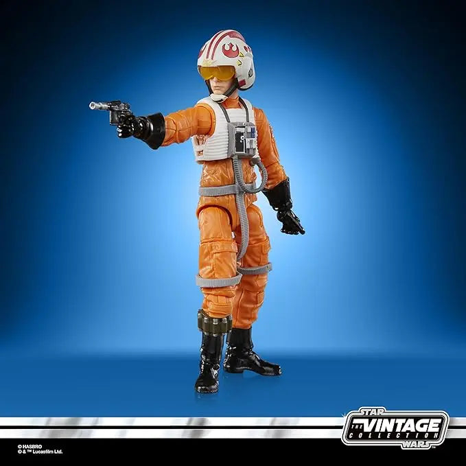 STAR WARS The Vintage Collection Luke Skywalker (X-Wing Pilot), A New Hope 3.75-Inch Collectible Action Figure - Figurio