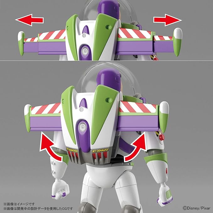 Bandai Spirits Toy Story Buzz Lightyear, Bandai Cinema-Rise Standard - Figurio