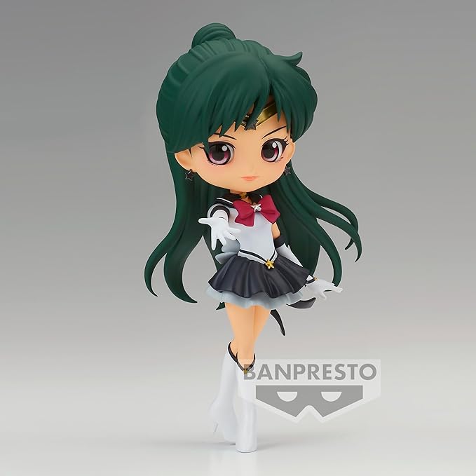 Banpresto - Pretty Guardian Sailor Moon Cosmos The Movie - Eternal Sailor Pluto (ver. A), Bandai Spirits Q Posket Figure - Figurio