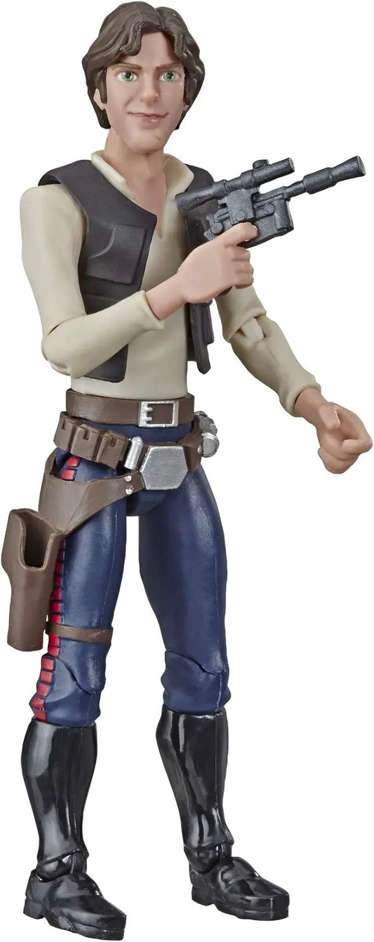 STAR WARS Galaxy of Adventures Han Solo Toy Action Figure - Figurio