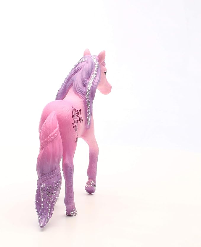 Schleich bayala, Unicorn Toys, Unicorn Gifts for Girls and Boys 5-12 years old, Lenuja Unicorn Foal - Figurio