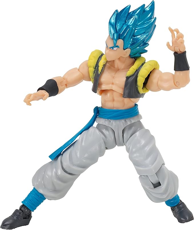 Bandai America - Dragon Ball Evolve 5 Action Figure Super Saiyan Blue Gogeta - Figurio