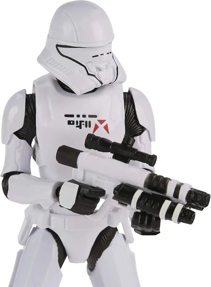 STAR WARS Galaxy of Adventures The Rise of Skywalker Jet Trooper 5'-Scale Action Figure Toy with Fun Blaster Action Movement - Figurio