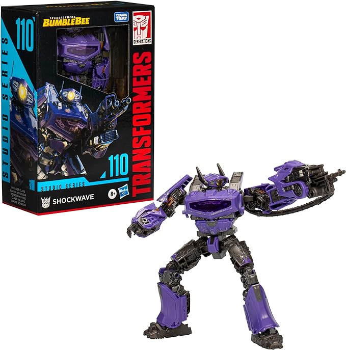 Transformers Studio Series Voyager Class Transformers: Bumblebee 110 Shockwave Action Figure - Figurio