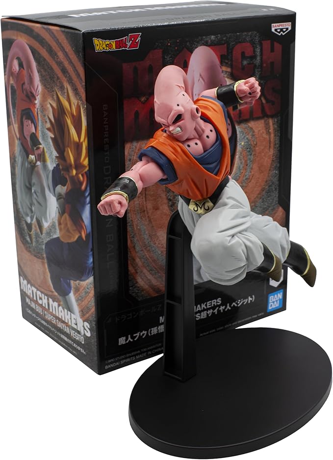 Banpresto - Dragon Ball Z - Majin Buu (Son Gohan Absorbed) (vs Super Saiyan Vegito), Bandai Spirits Match Makers Figure - Figurio