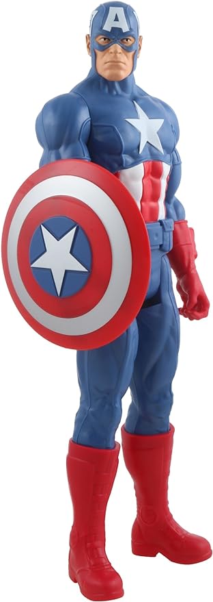 Marvel Avengers Titan Hero Series Captain America Action Figure - Figurio