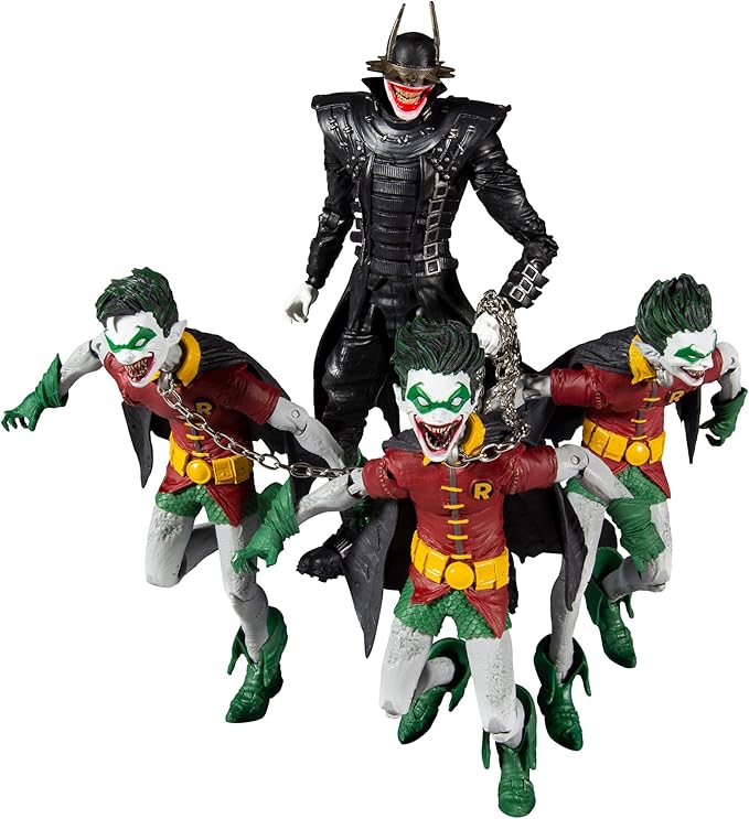 DC Collector Multipack - Batman WHO Laughs W/Robins of Earth -22 - Figurio