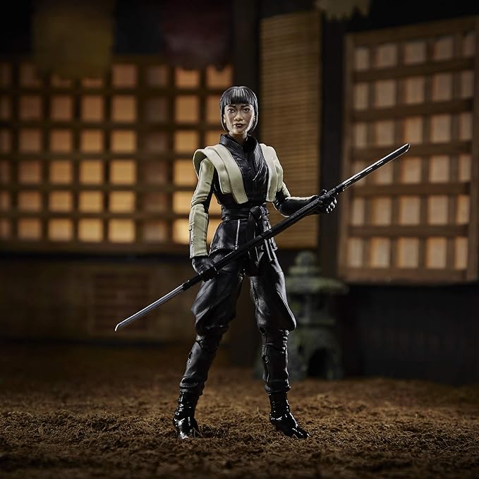 G.I. Joe Classified Series Snake Eyes: G.I. Joe Origins Akiko Collectible Action Figure 18, Premium 6-Inch Scale Toy with Custom Package Art - Figurio