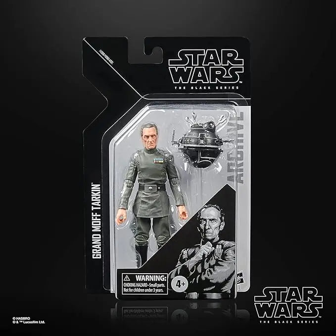 STAR WARS The Black Series Archive Grand Moff Tarkin Toy 6-Inch-Scale A New Hope Collectible Action Figure, Toys for Kids 4 and Up, Multicolored, F4368 - Figurio