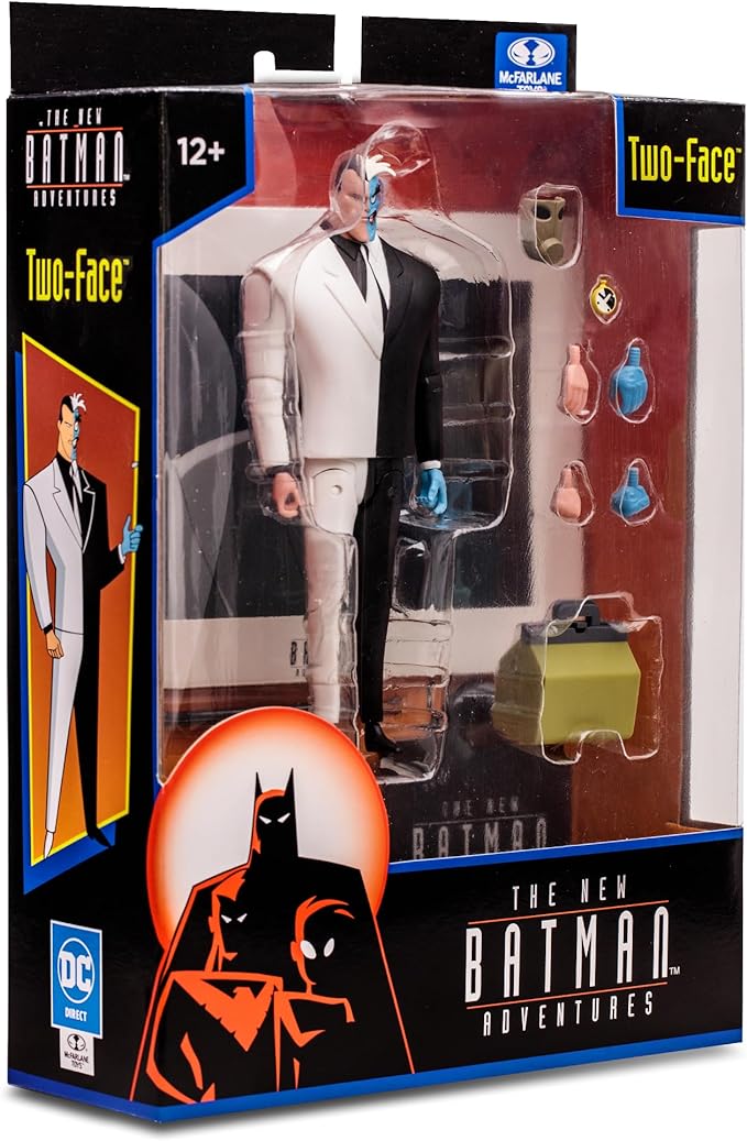 McFarlane Toys - The New Batman Adventures Two-Face, 6in Scale Figure - Figurio