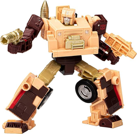 Transformers Toys Legacy Evolution Deluxe Class Detritus Toy, 5.5-inch, Action Figure for Boys and Girls Ages 8 and Up - Figurio