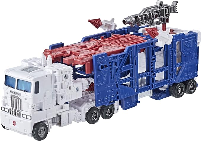 Transformers Toys Generations War for Cybertron: Kingdom Leader WFC-K20 Ultra Magnus Action Figure - Kids Ages 8 and Up, 7.5-inch - Figurio