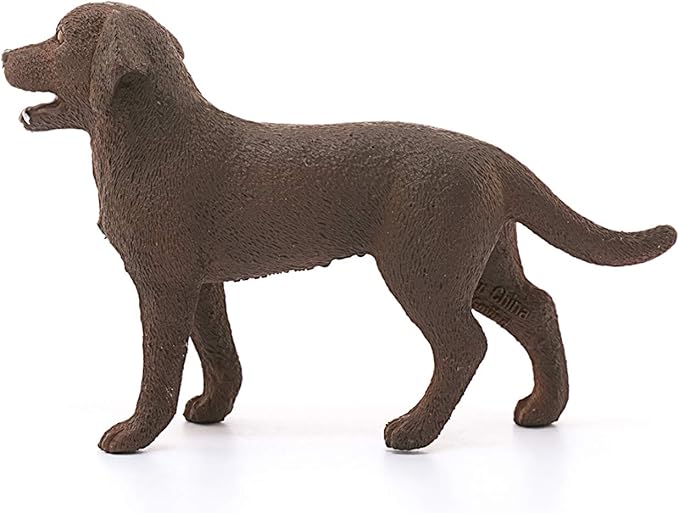 Schleich Farm World, Realistic Animal Toys for Kids and Toddlers, Labrador Retriever Dog Toy Figurine, Ages 3+ - Figurio