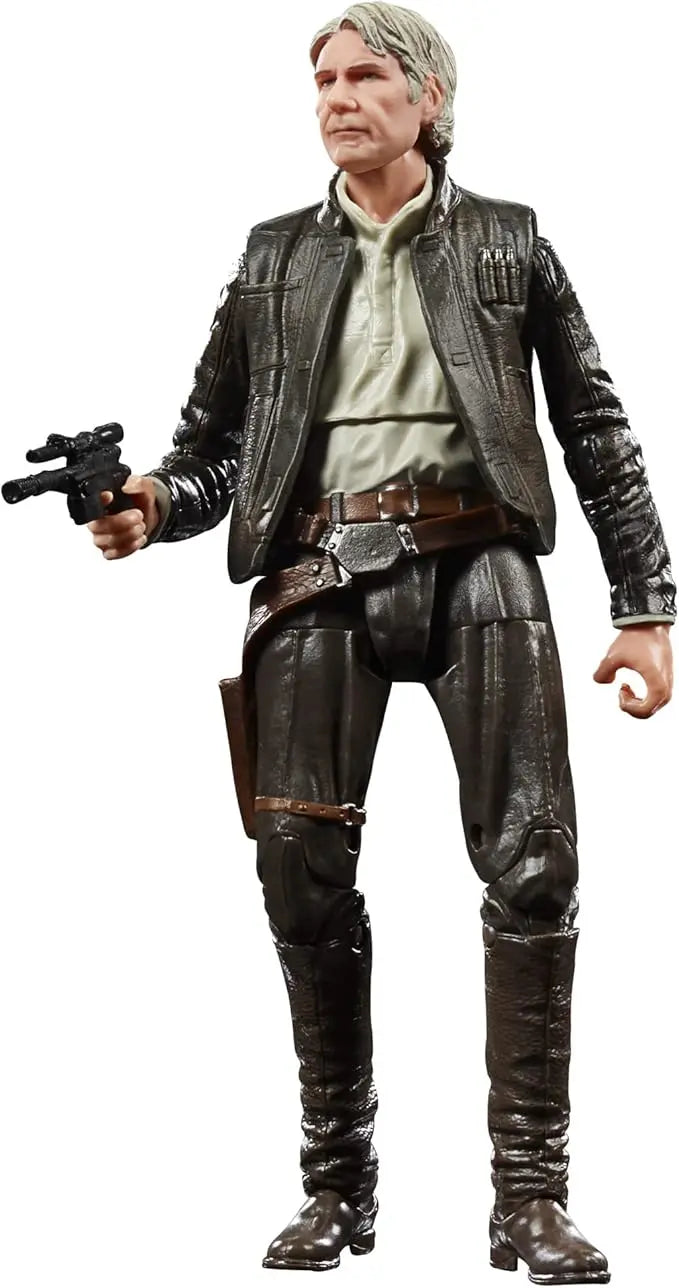 STAR WARS The Black Series Archive Han Solo Toy 6-Inch-Scale The Force Awakens Collectible Action Figure, Toys for Kids 4 and Up (Pack of 3) - Figurio