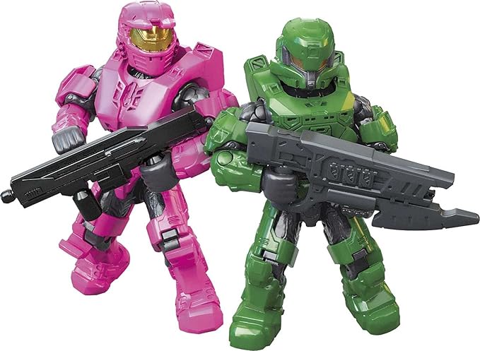 Mega Halo Zone Control Construction Set with Spartan Helmet, Building Toys for Boys, ages 8+ - Figurio