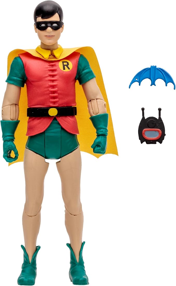 McFarlane Toys - DC Retro Robin (The New Adventures of Batman) 6in Action Figure - Figurio