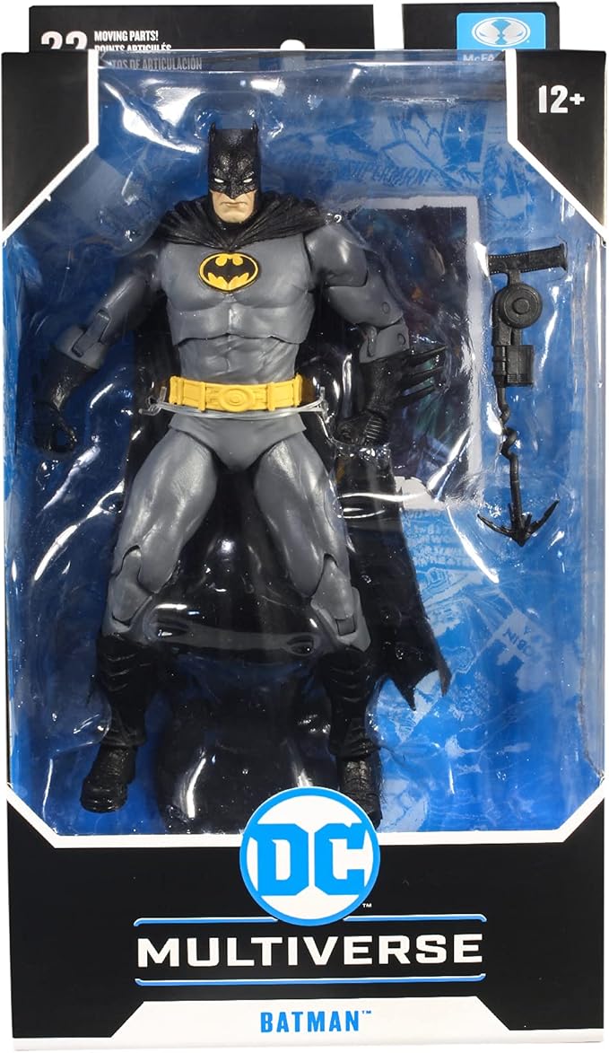 DC Multiverse Batman from Batman: Three Jokers 7" Action Figure with Accessories,Multicolor - Figurio