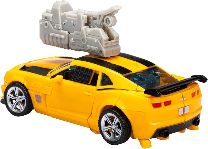 Transformers Toys Deluxe Class Universal Studios The Ride - 3D Bumblebee Action Figure - Ages 5 and Up, 4.5-inch - Figurio