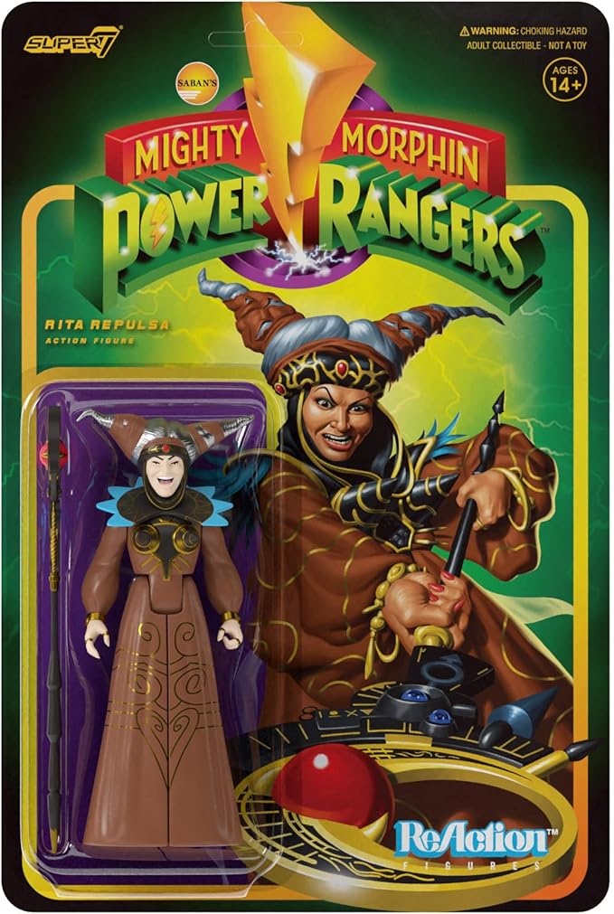 Mighty Morphin Power Rangers Reaction Figure Wave 1 - Rita Repulsa - Figurio