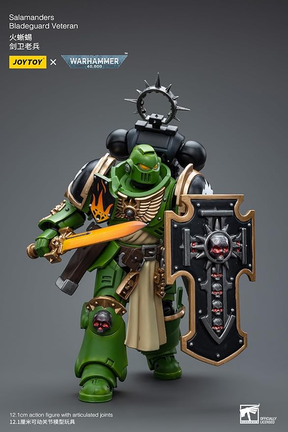 JOYTOY Salamanders Bladeguard Veteran - Figurio