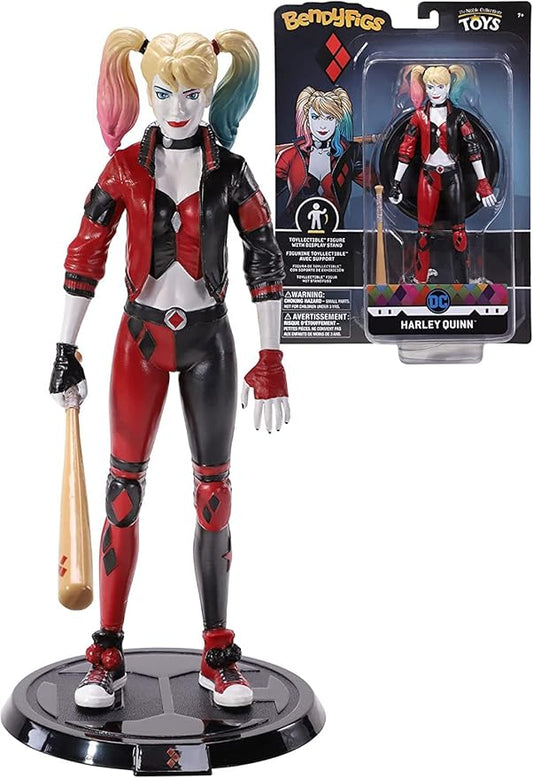 BendyFigs The Noble Collection DC Harley Quinn - Figurio