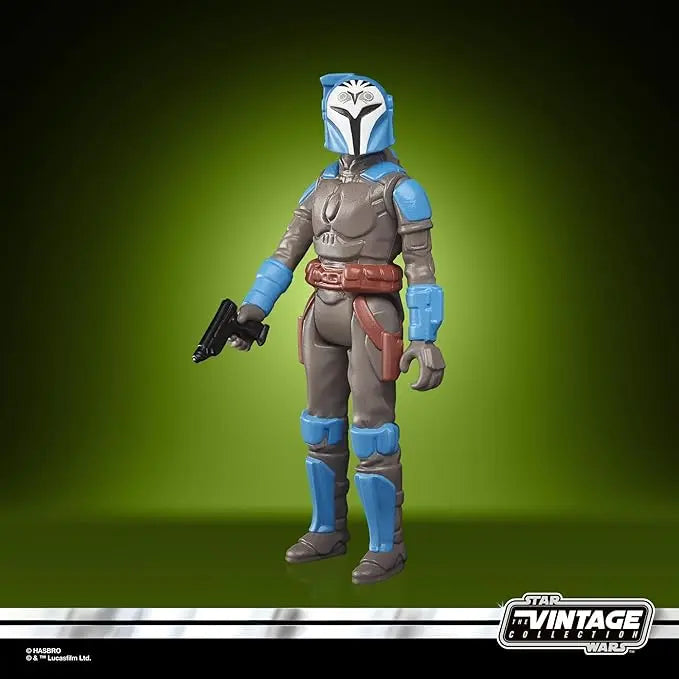 STAR WARS Retro Collection Bo-Katan Kryze Toy 3.75-Inch-Scale The Mandalorian Collectible Action Figure, Toys for Kids 4 and Up - Figurio