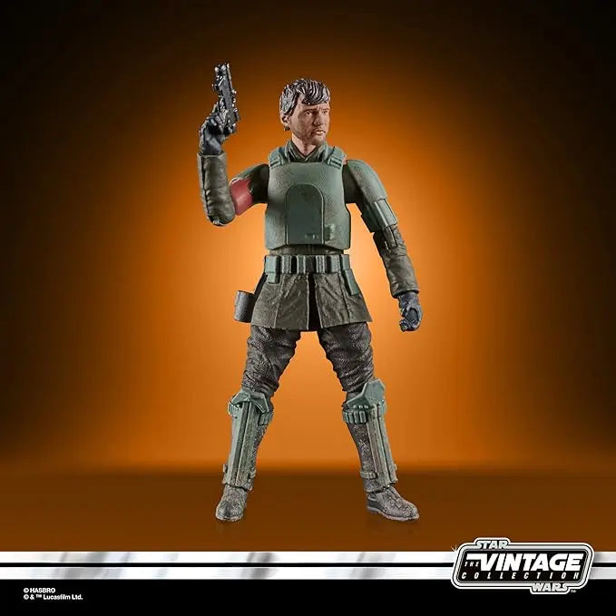 STAR WARS The Vintage Collection Din Djarin (Morak) Toy 3.75-Inch-Scale The Mandalorian Action Figure Toys for Kids Ages 4 and Up - Figurio