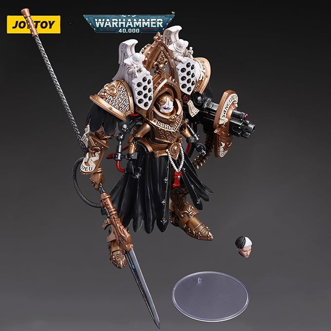 JOYTOY Warhammer 40K 1/18 Action Figure Adepta Sororitas Abbess Sanctorum Morvenn Vahl Anime Collection Model Gift - Figurio