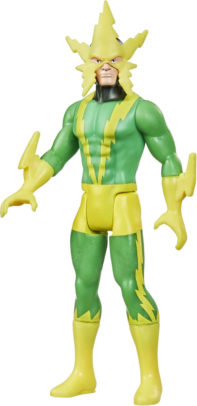 Marvel Hasbro Legends 3.75-inch Retro 375 Collection Electro Action Figure Toy - Figurio