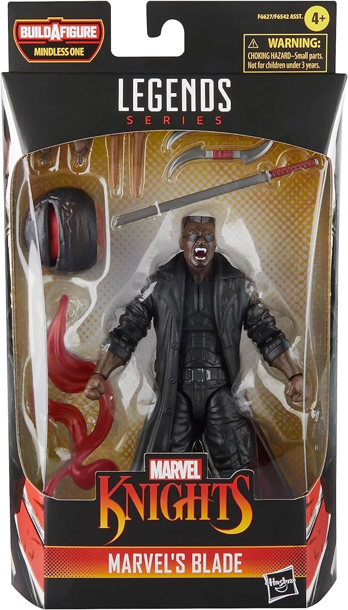 Marvel Hasbro Legends Series Blade, Knights Collectible Comics 6 Inch Action Figures, Legends Action Figures - Figurio