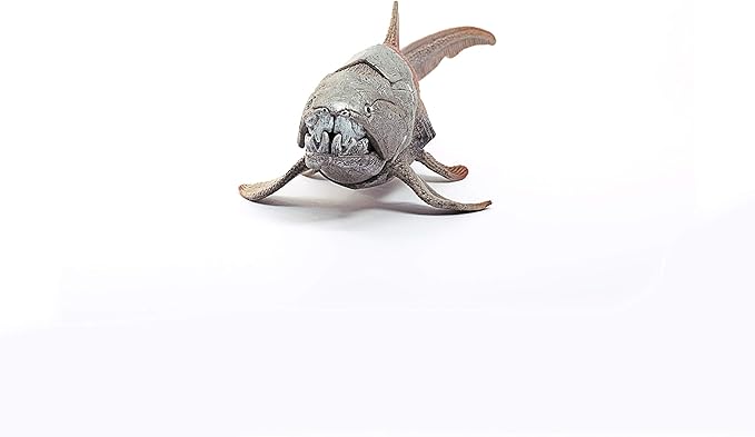 Schleich Dinosaurs Realistic Dunkleosteus Figurine with Movable Jaw - Prehistoric Jurassic Dino Toy with Highly Detailed Movable Jaw, Education and Fun for Boys and Girls, Gift for Kids Ages 4+ - Figurio