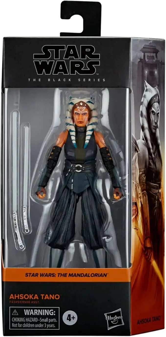 STAR WARS The Black Series Ahsoka Tano Toy 6-Inch-Scale The Mandalorian Collectible Action Figure, Toys for Kids Ages 4 and Up - Figurio