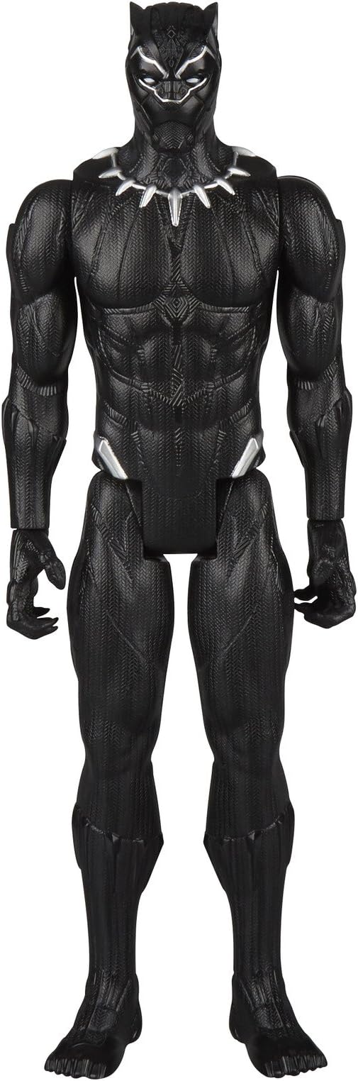 Marvel Black Panther Titan Hero Series 12-inch Black Panther - Figurio